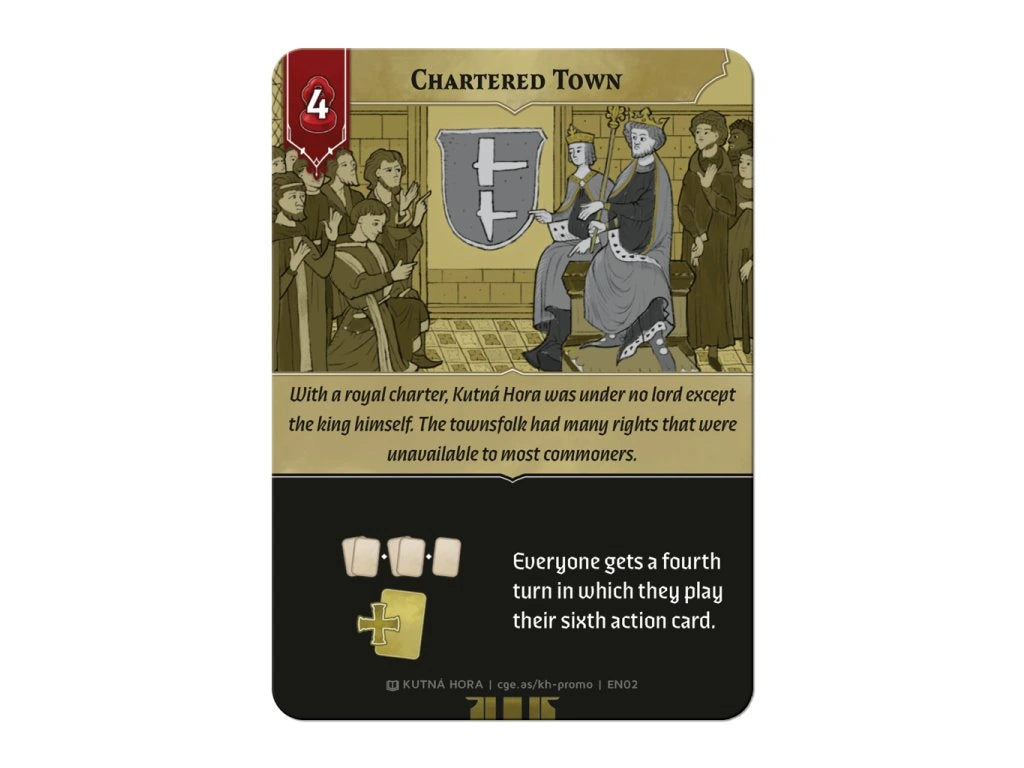 Kutná Hora: The City of Silver - Chartered Town Promo Card