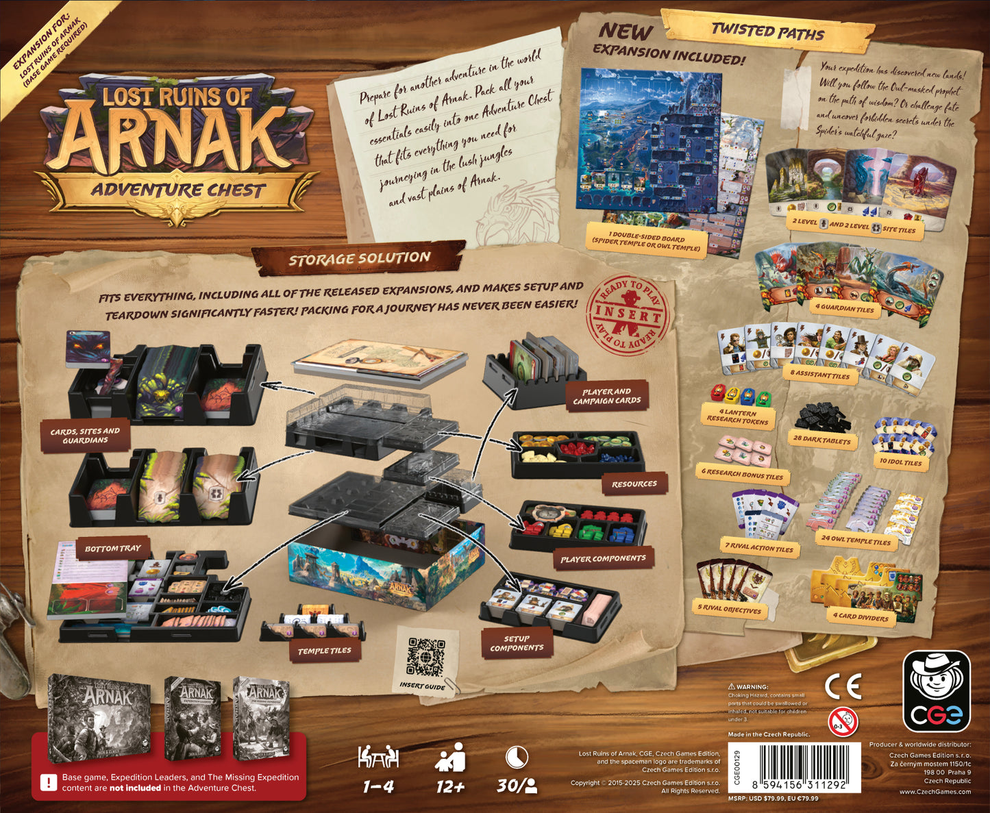 Lost Ruins of Arnak: Adventure Chest (Sold Out)