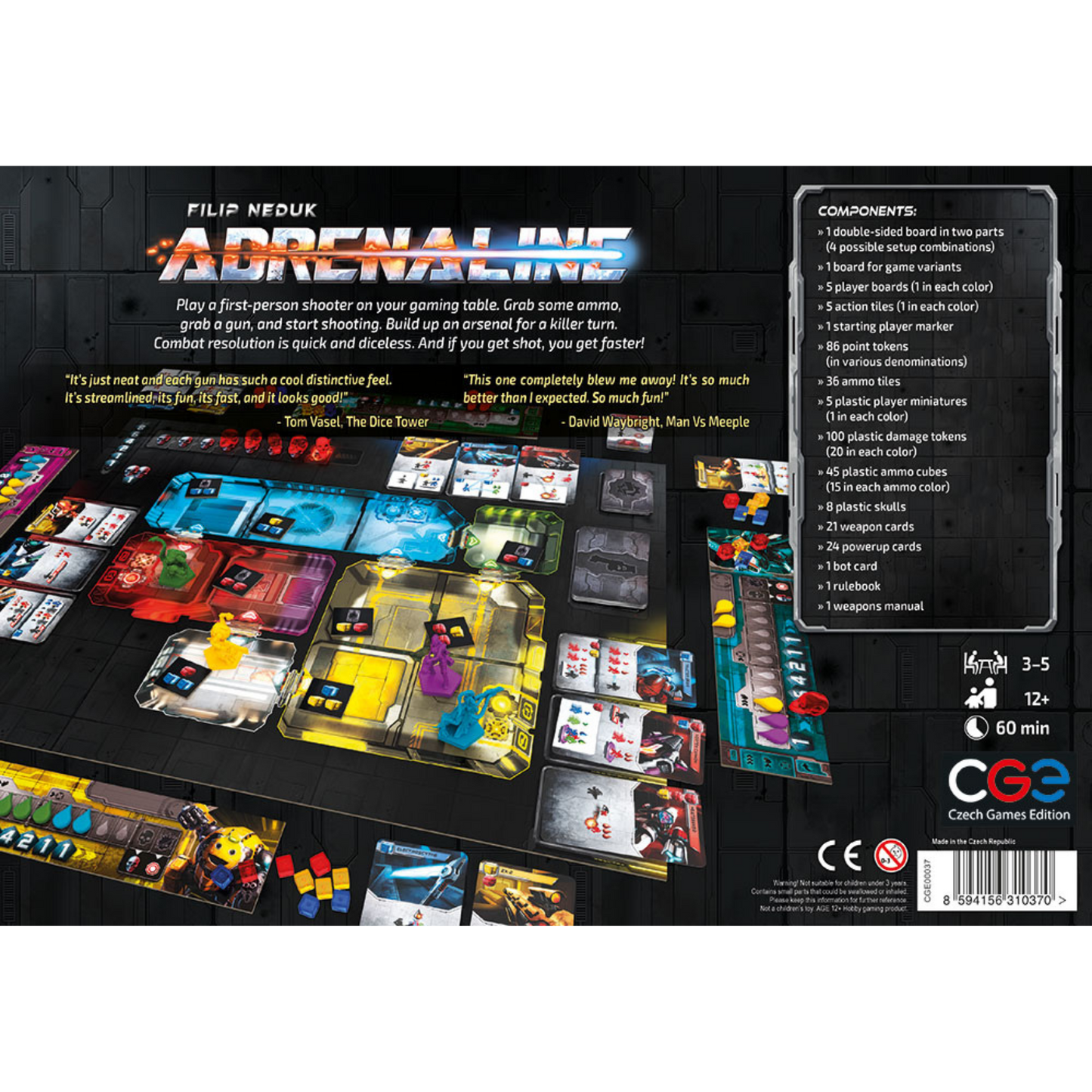 Adrenaline Strategy Board Game