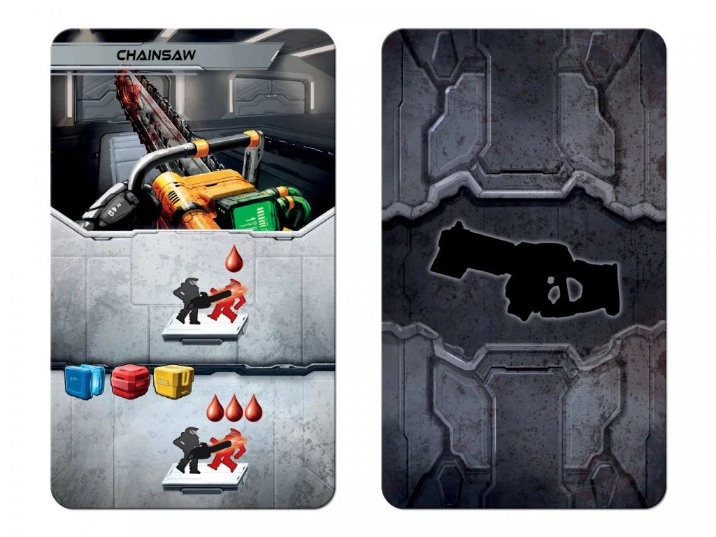Adrenaline Strategy Board Game Chainsaw Promo