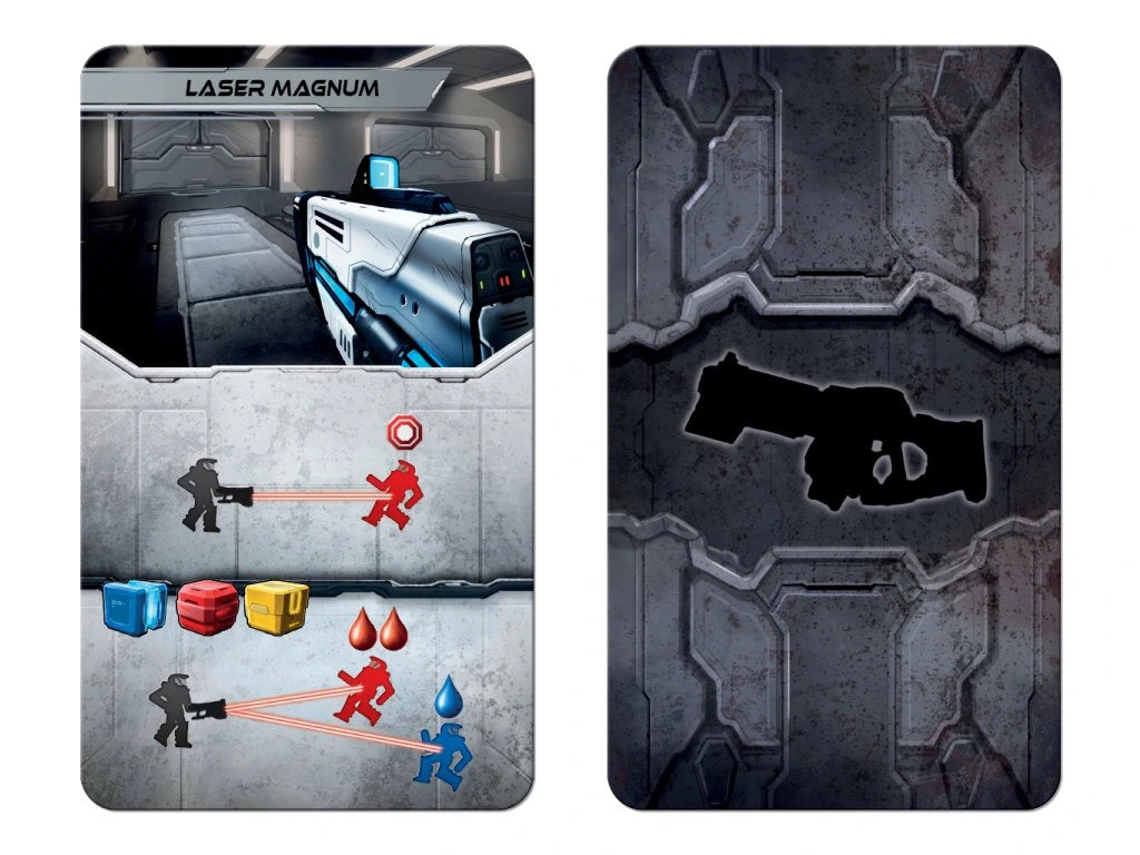 Adrenaline Strategy Board Game Laser Magnum Promo