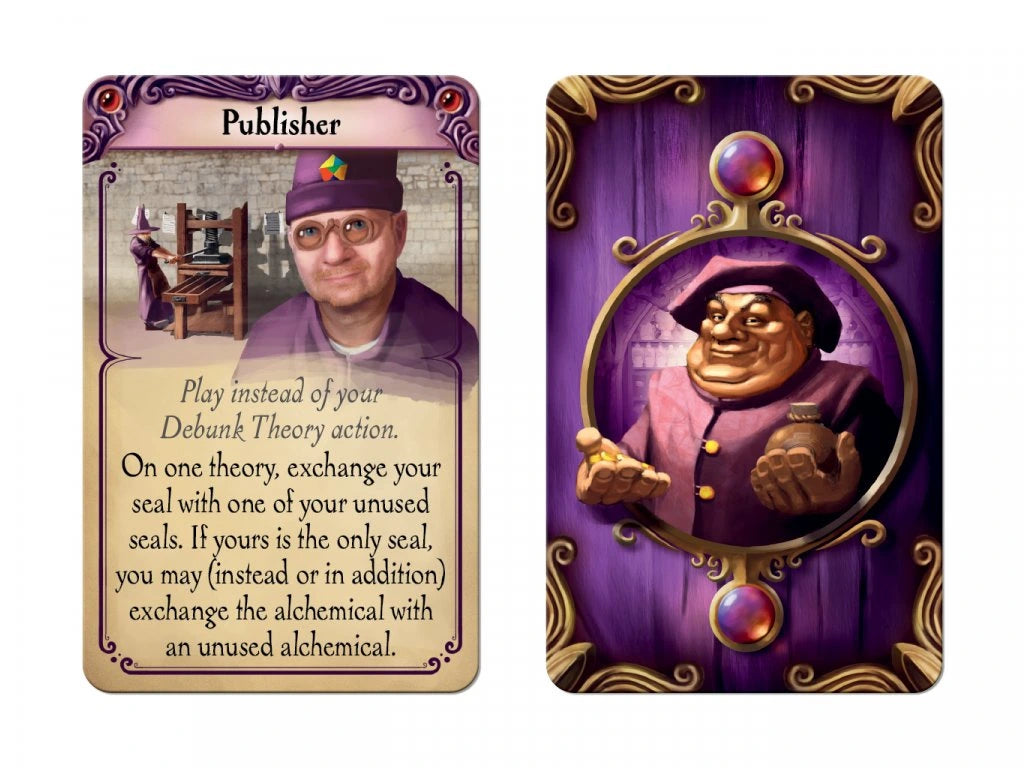 Alchemists Deduction Strategy Board Game Publisher Promo