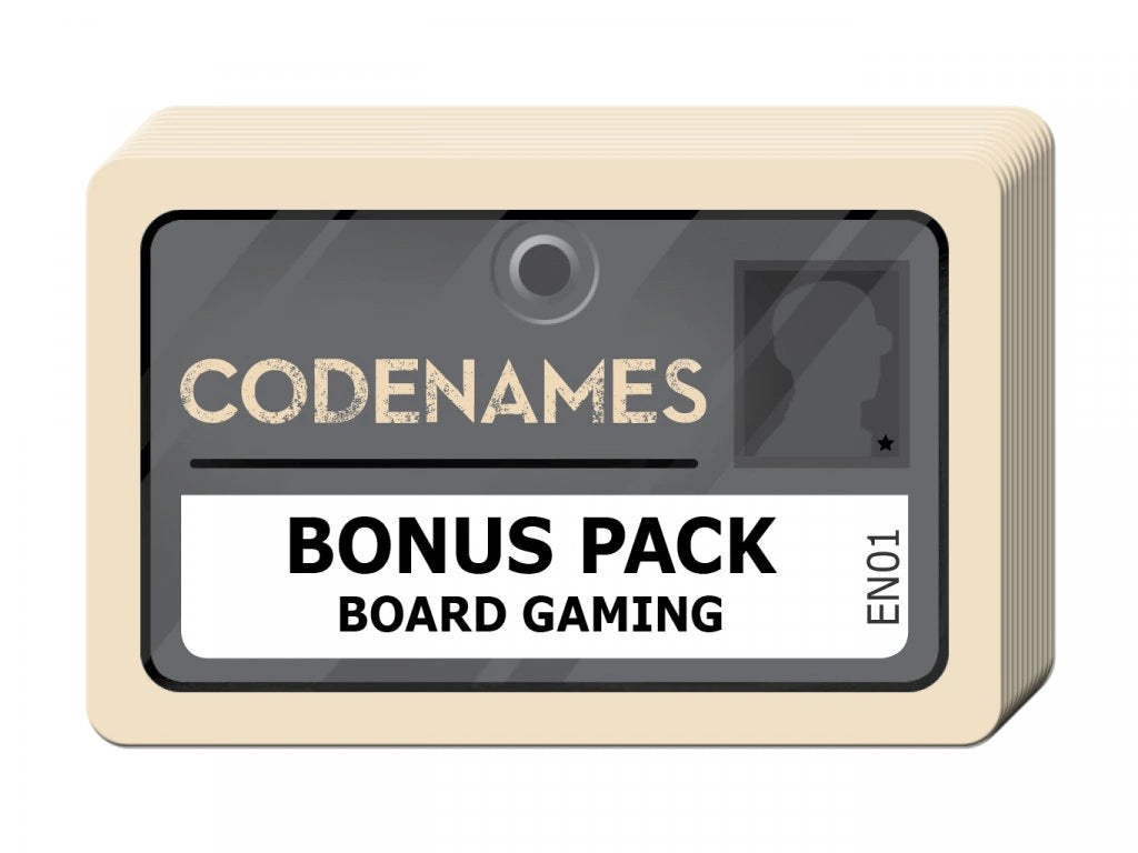 Codenames - Board Gaming Promo Pack (First Edition Codenames Codenames - Board Gaming Promo Pack (First Edition Codenames