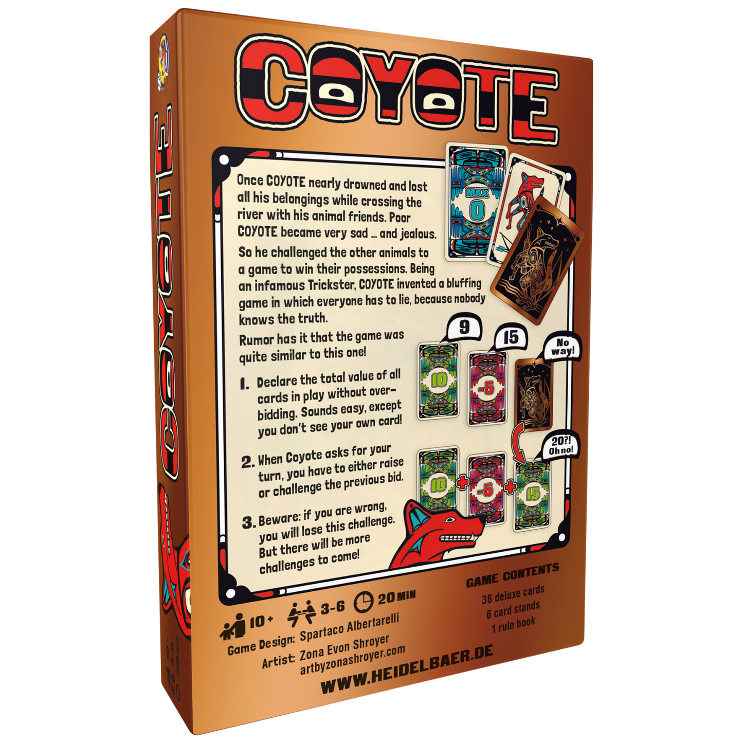 Coyote Family Card Game