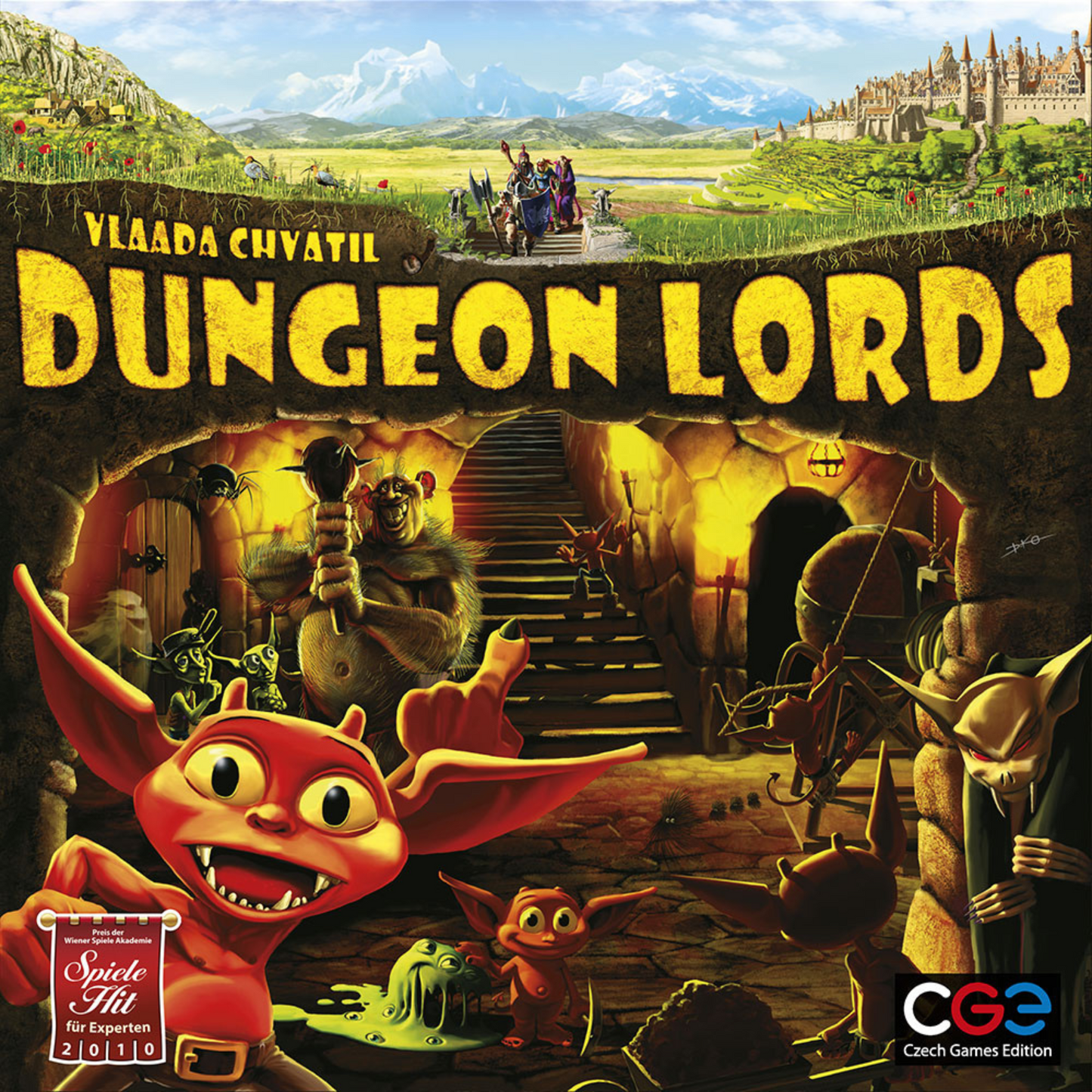 Dungeon Lords Strategy Board Game