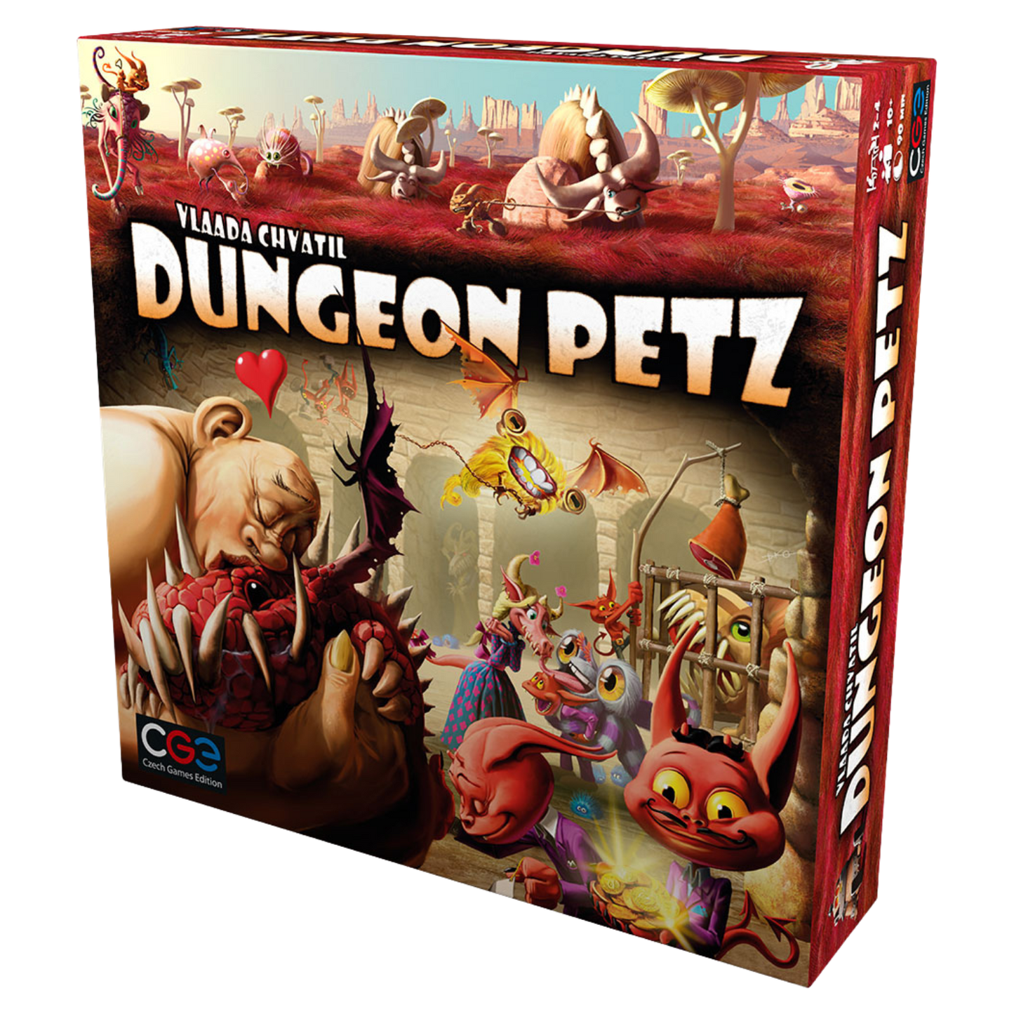 Dungeon Petz Strategy Board Game
