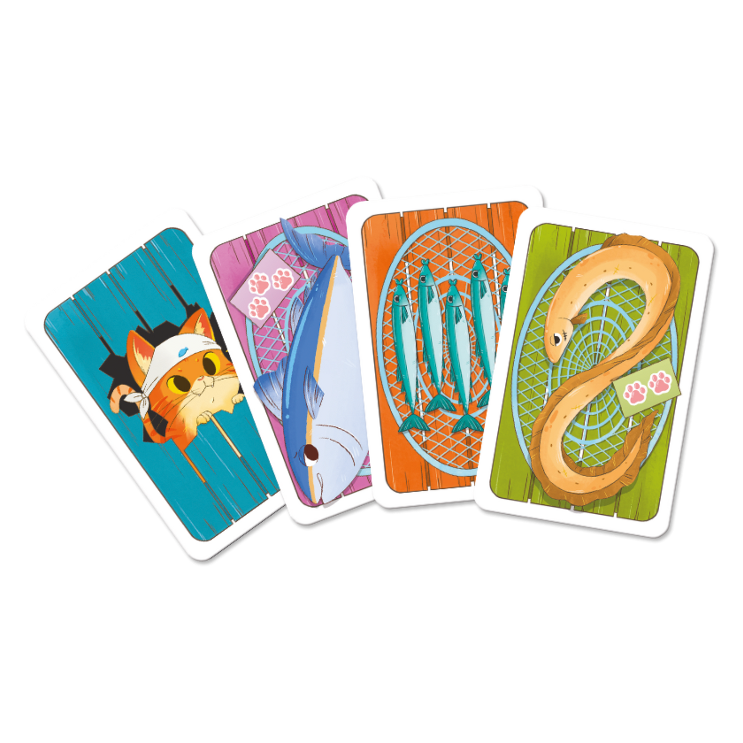 Fish and Katz Cat Paw Family Card Game