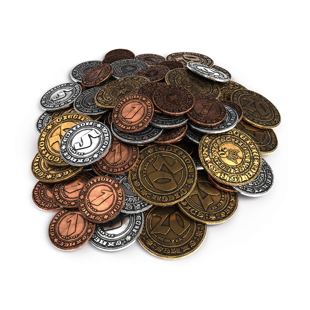 Kingdom Come: Deliverance – The Board Game – Metal Coins