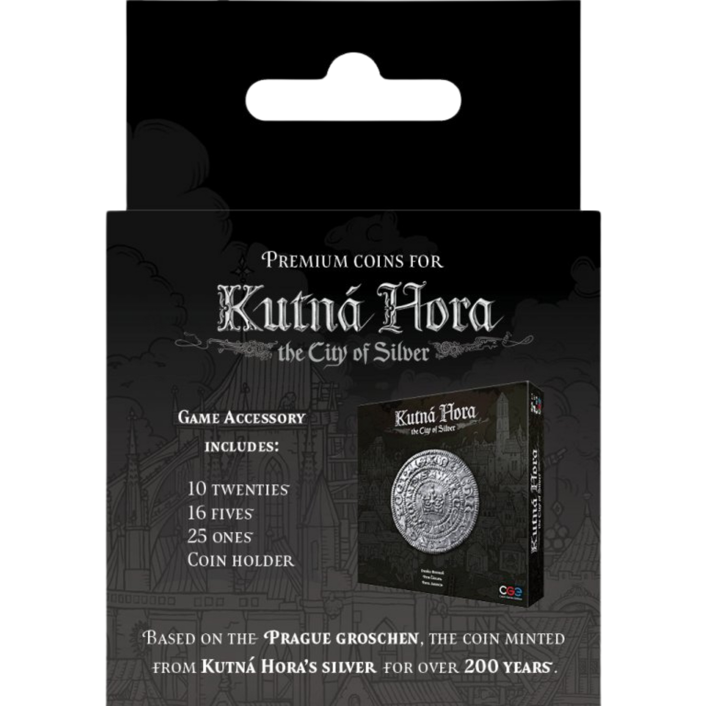 Kutna Hora Economic Strategy Board Game Premium Coins