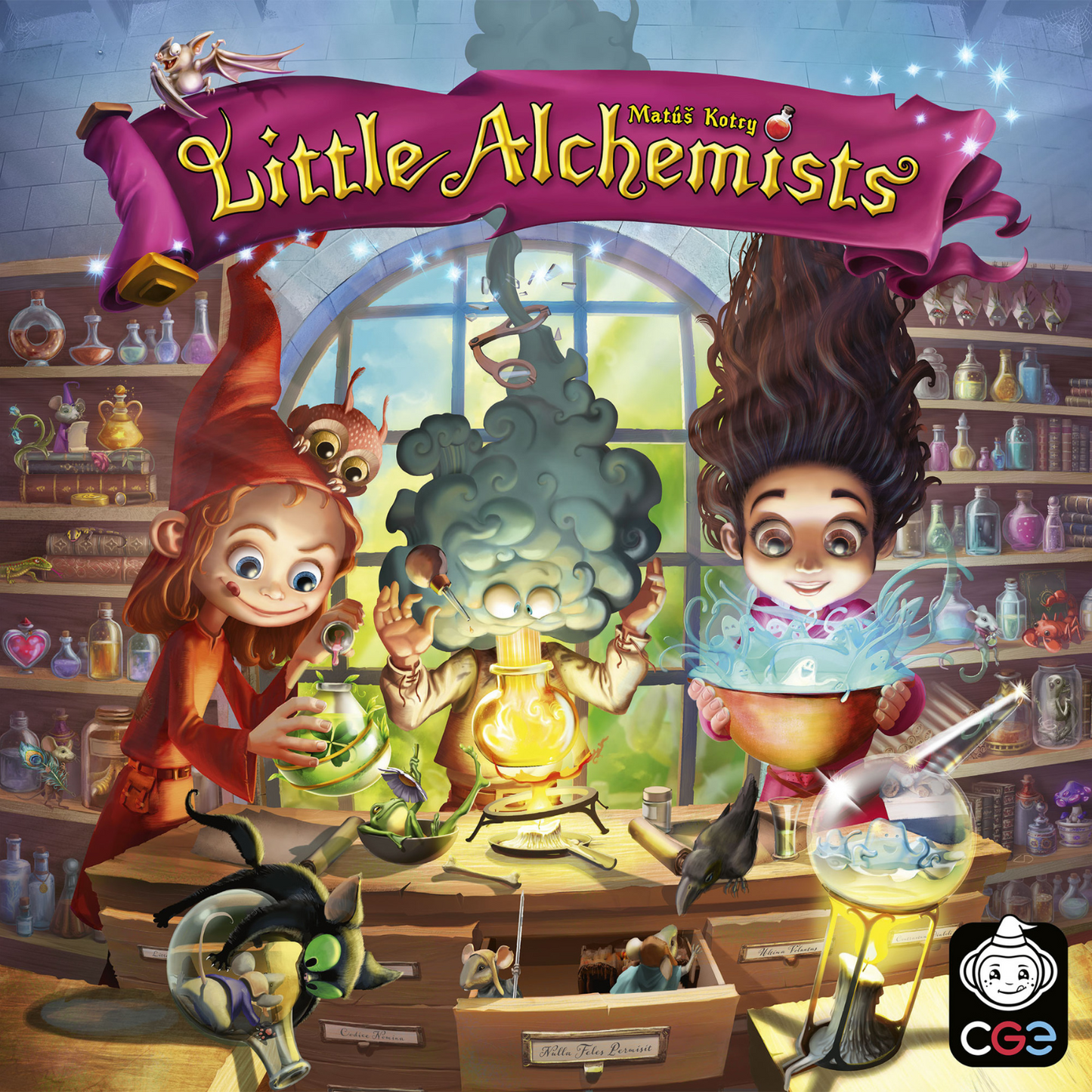 Little Alchemists Deduction Family Board Game