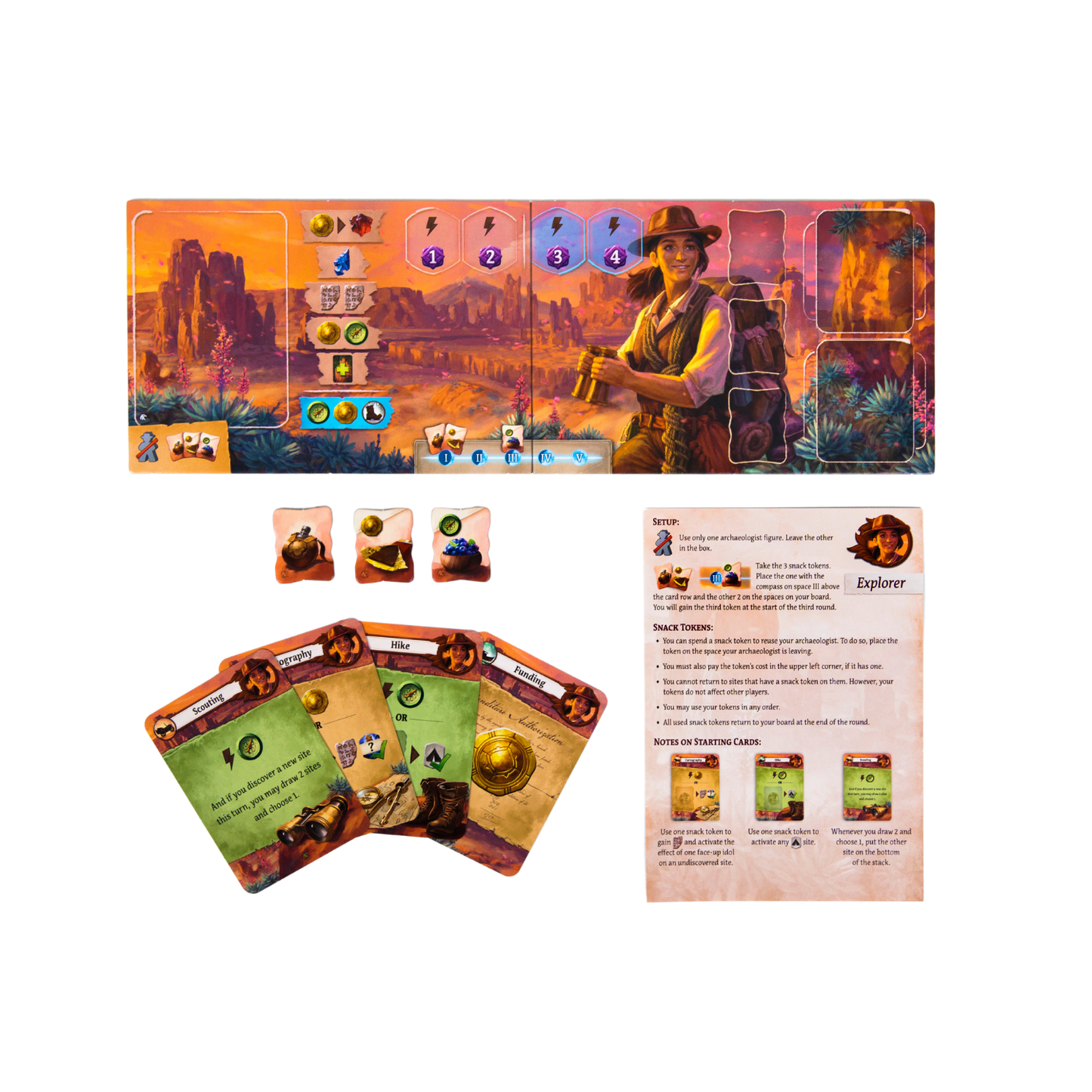 Lost Ruins of Arnak Deck Builder Worker Placement Board Game