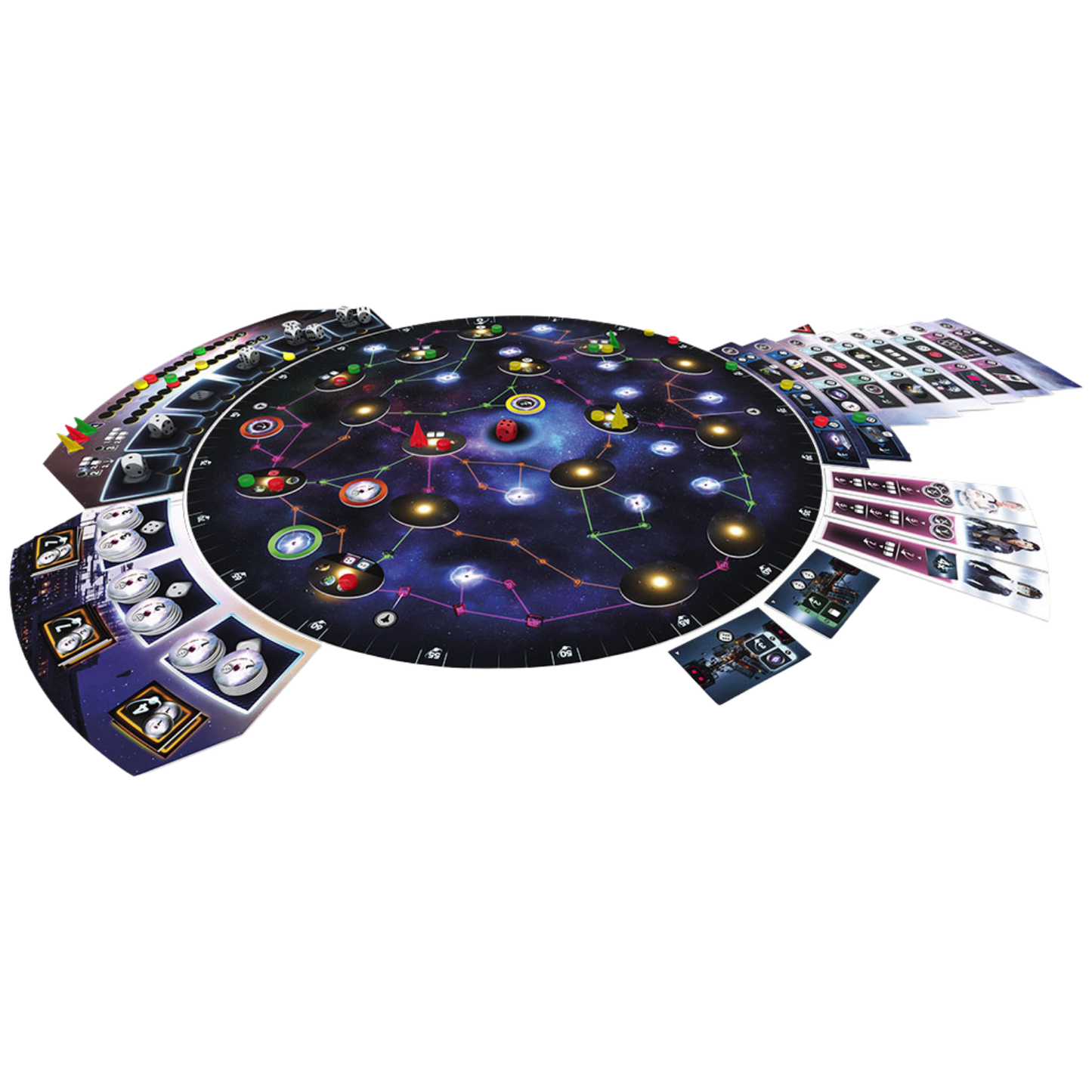 Pulsar 2849 Dice Drafting Strategy Board Game