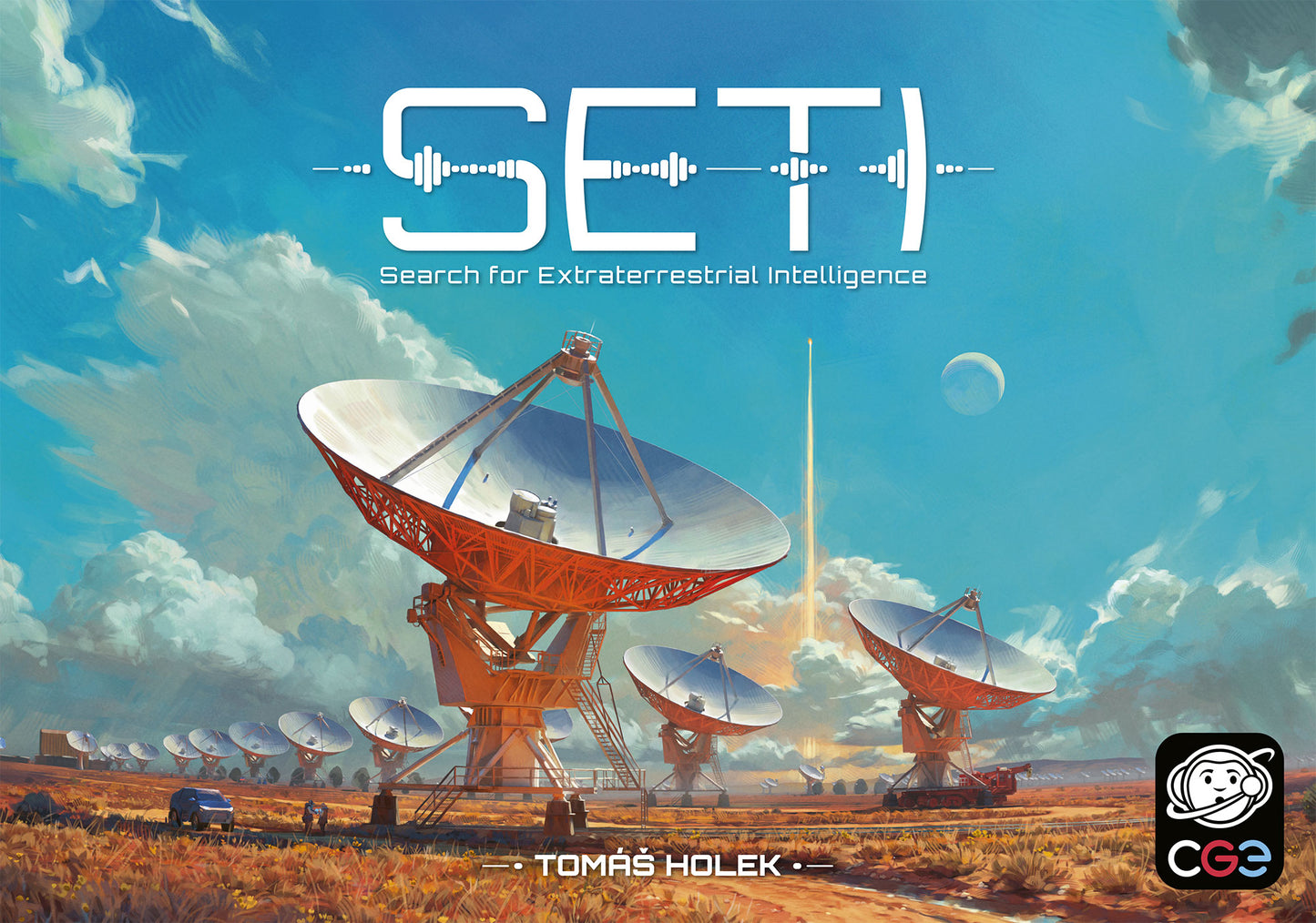 SETI Space Exploration Strategy Board Game