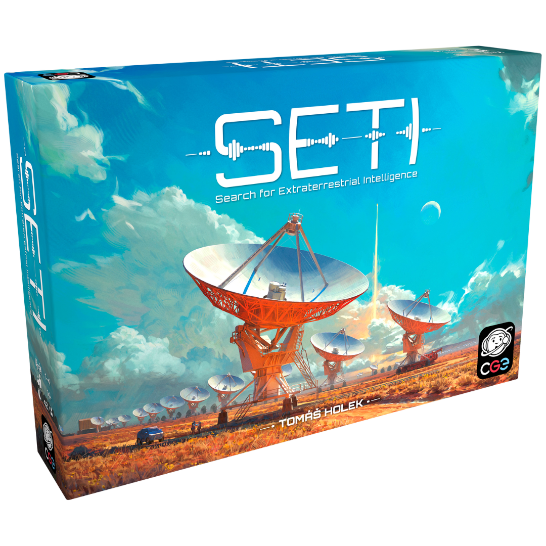SETI Space Exploration Strategy Board Game