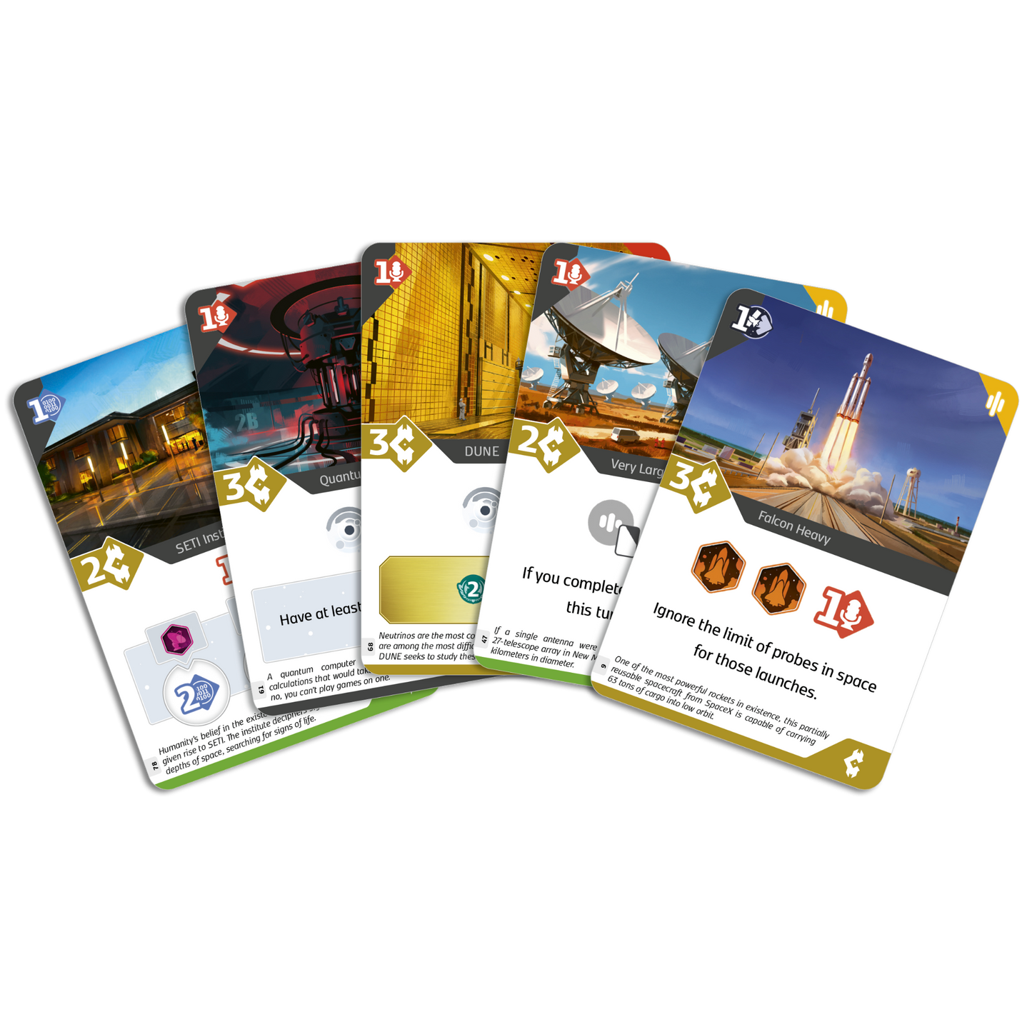 SETI Space Exploration Strategy Board Game