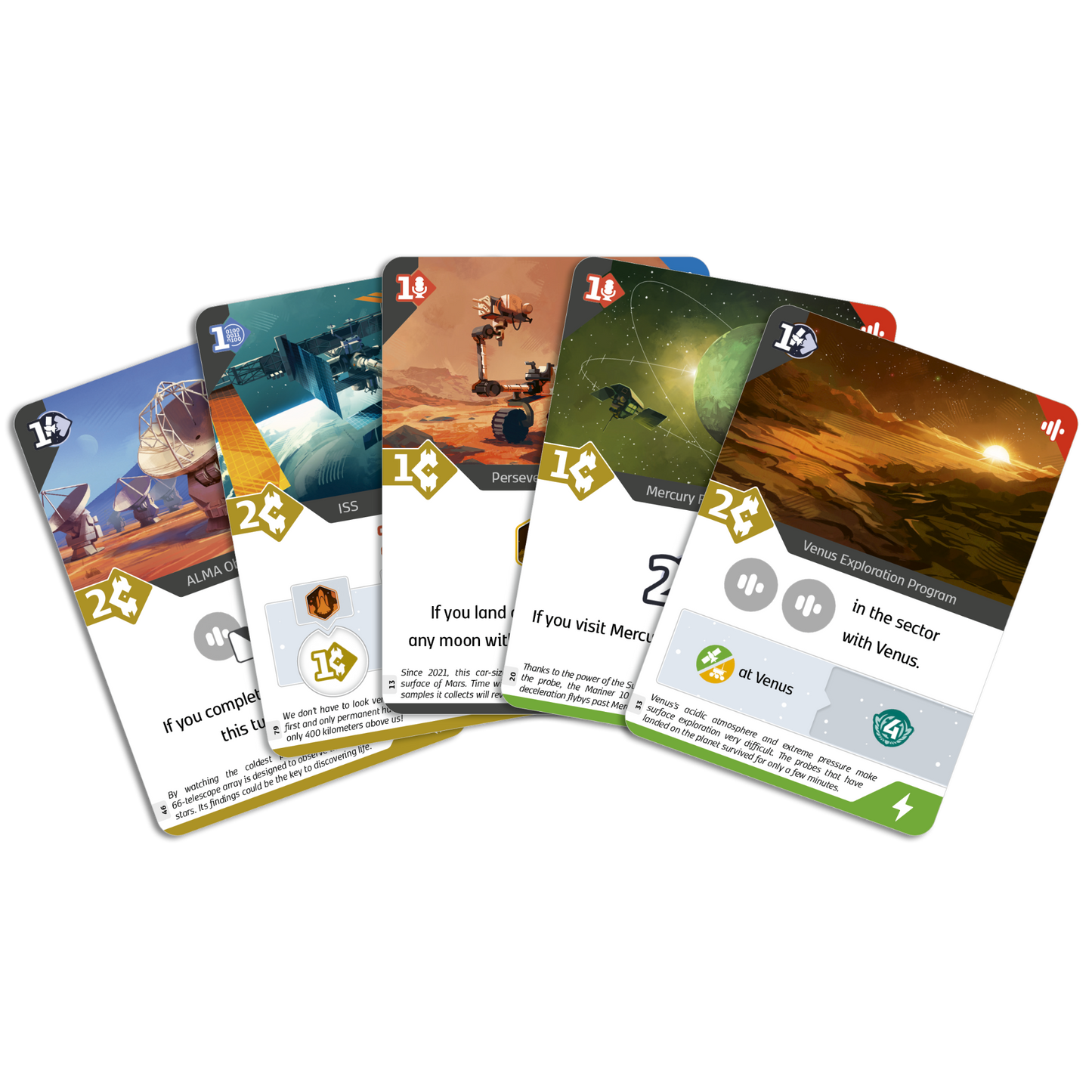 SETI Space Exploration Strategy Board Game