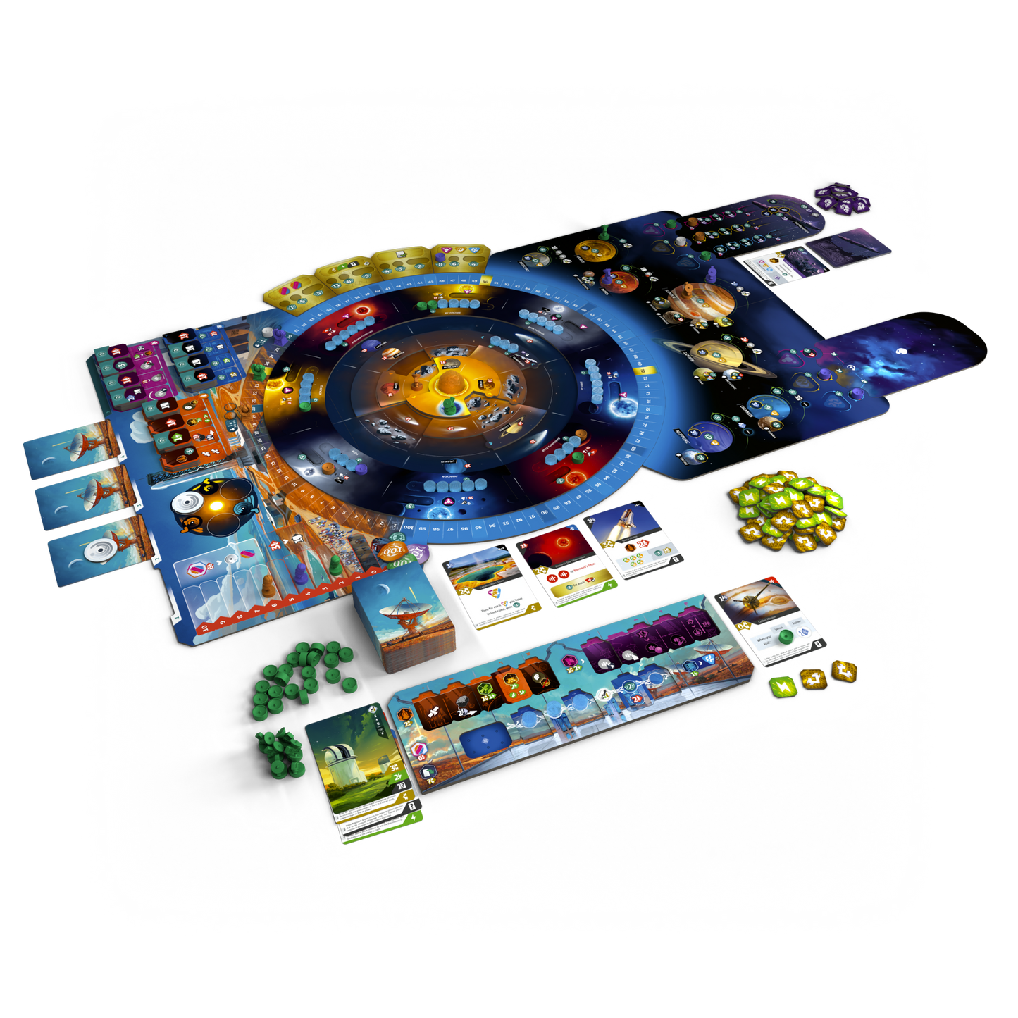 SETI Space Exploration Strategy Board Game