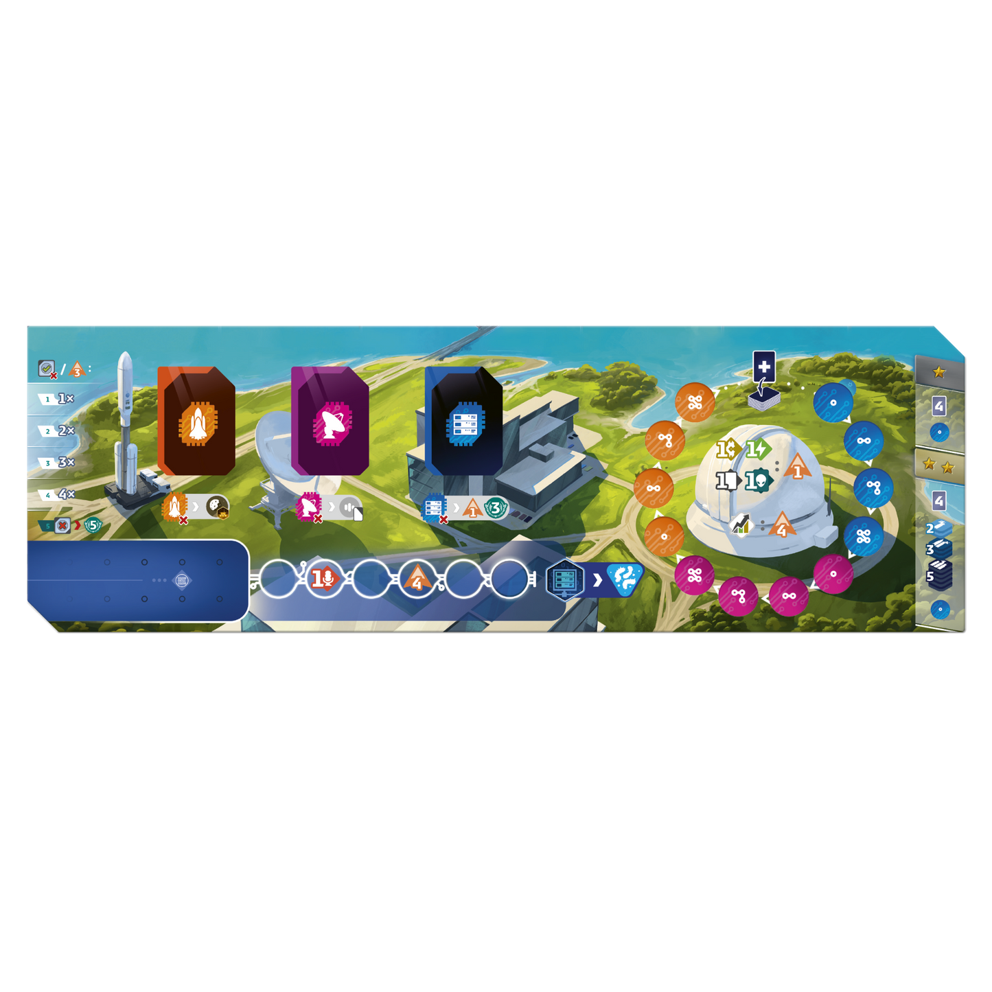 SETI Space Exploration Strategy Board Game