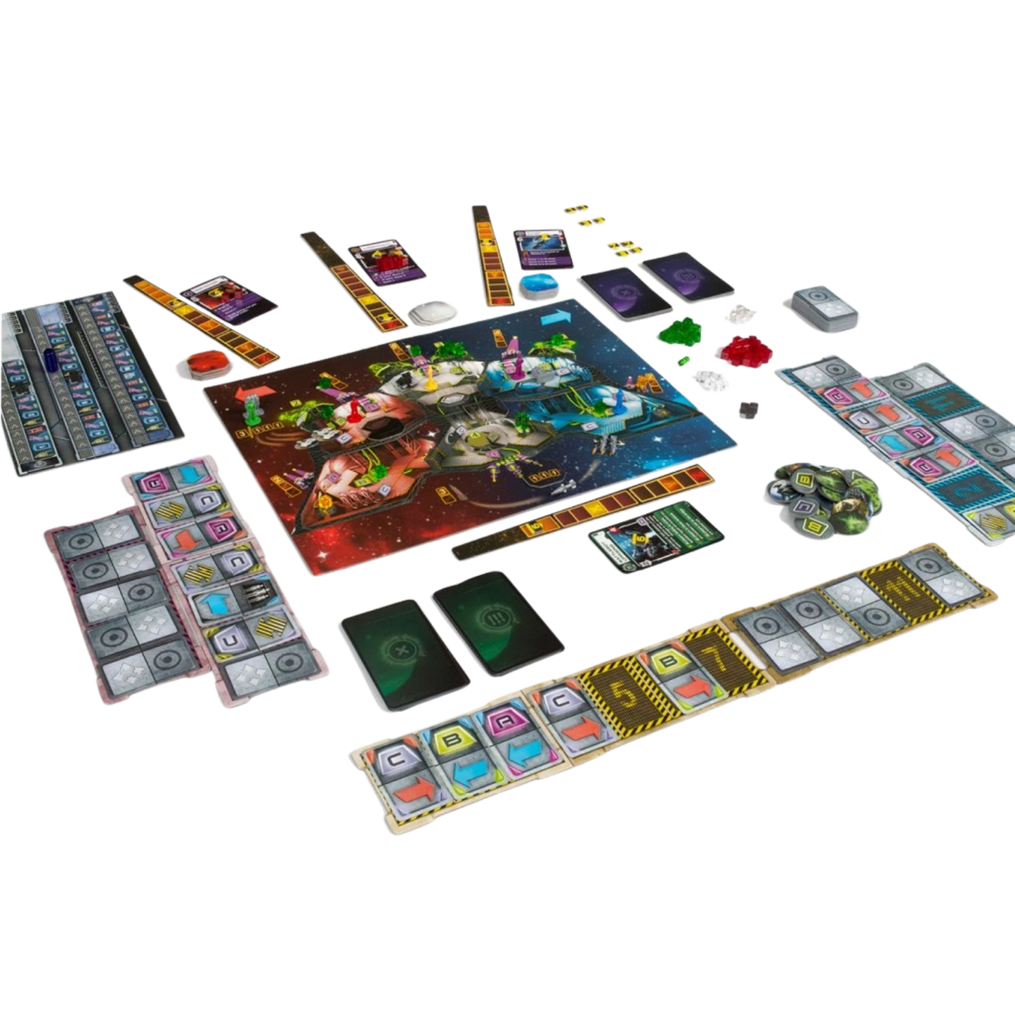 Space Alert Real-Time Strategy Board Game