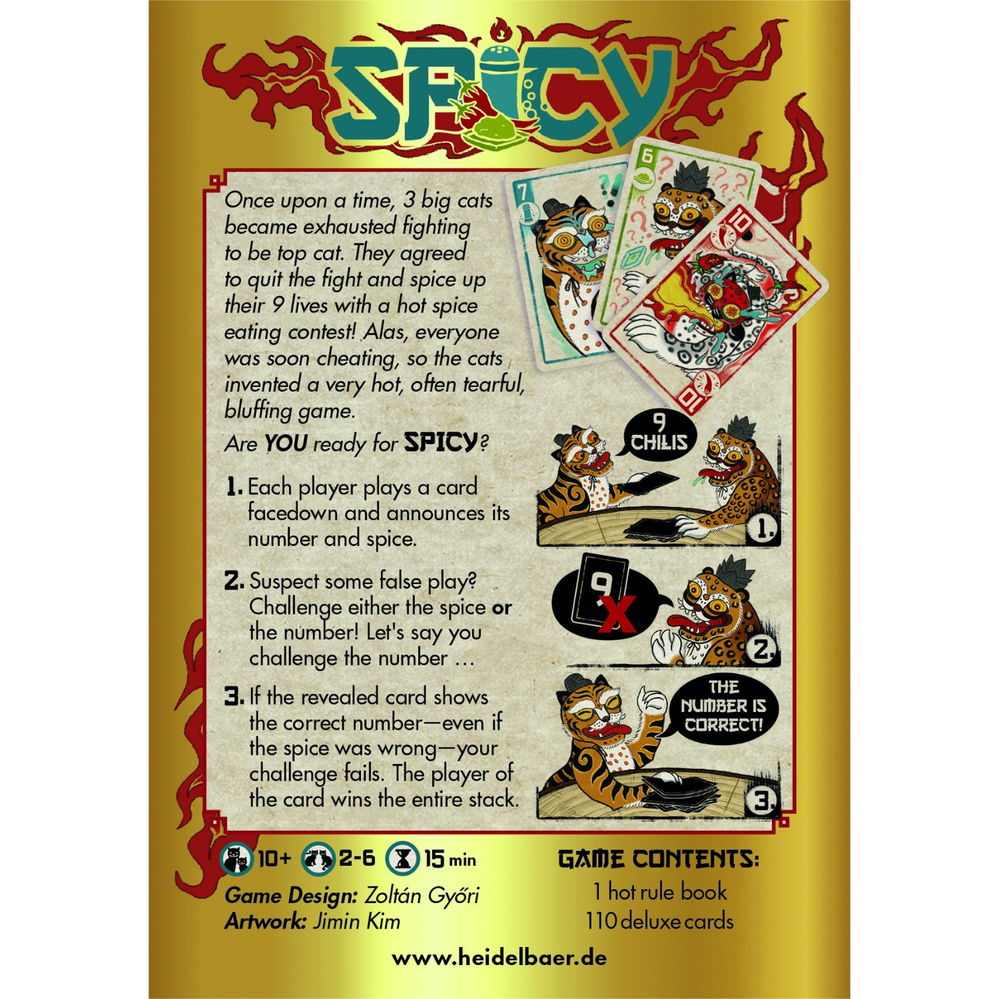 Spicy Family Card Game