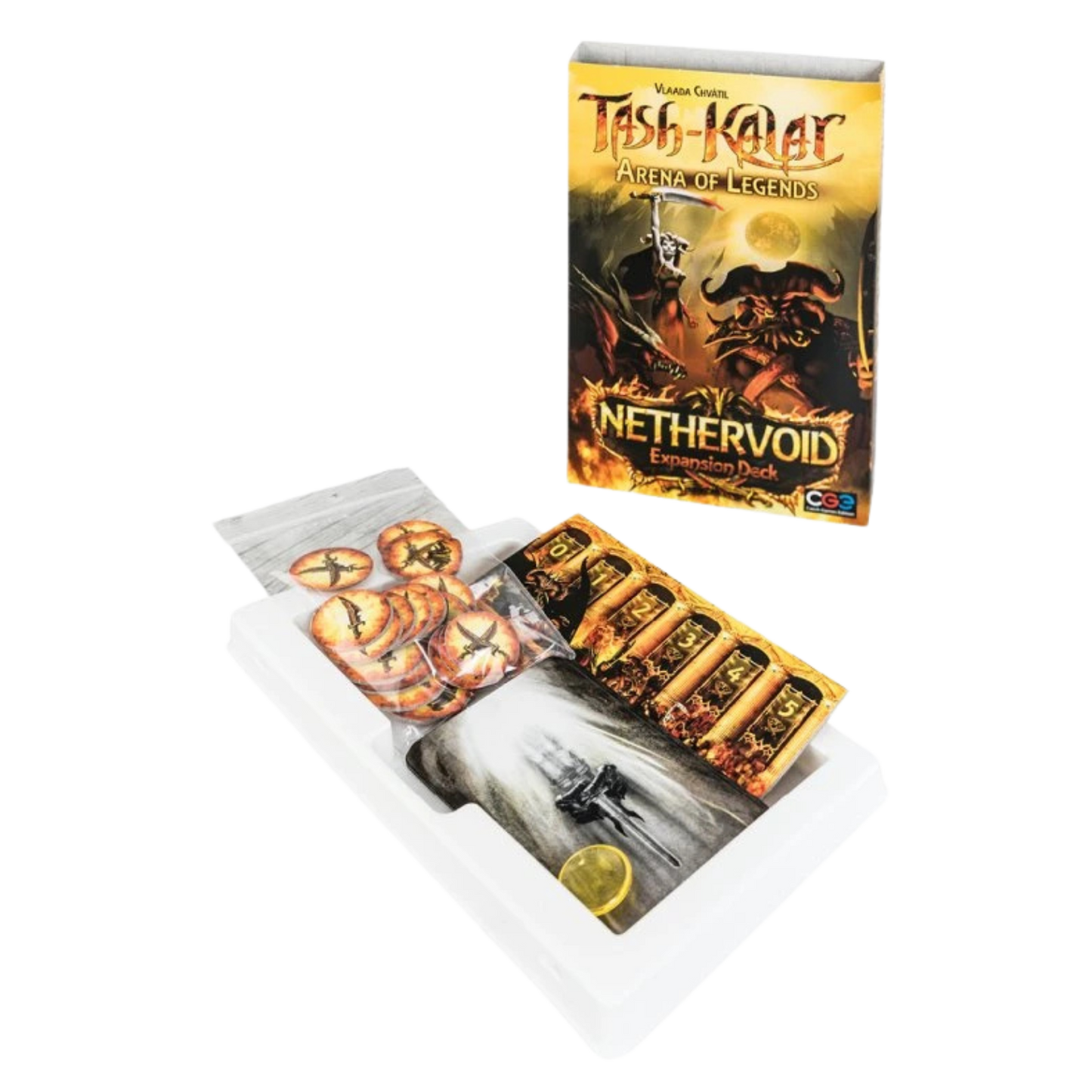 Tash-Kalar Arena of Legends Nethervoid Expansion Abstract Strategy Board Game
