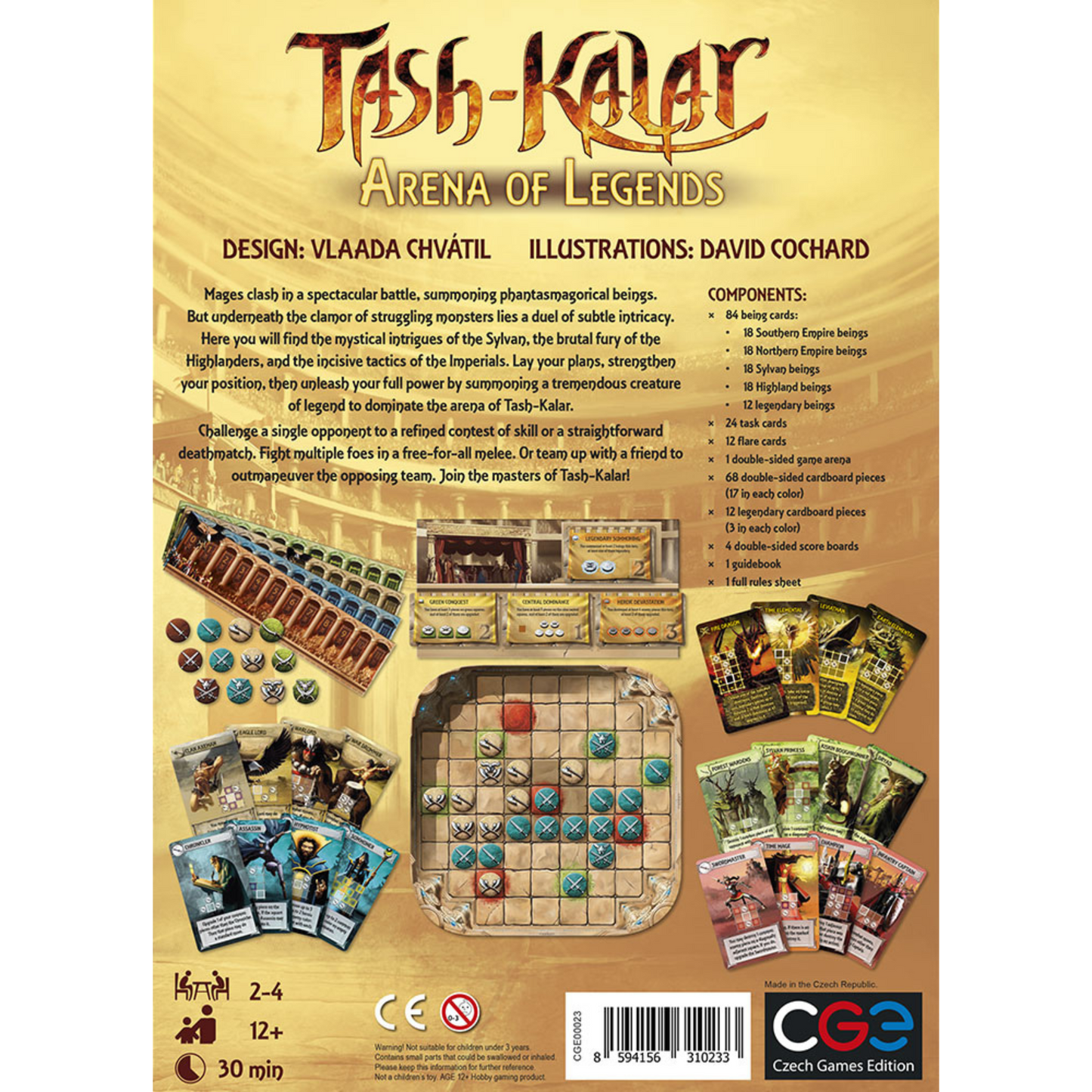 Tash-Kalar Arena of Legends Abstract Strategy Board Game
