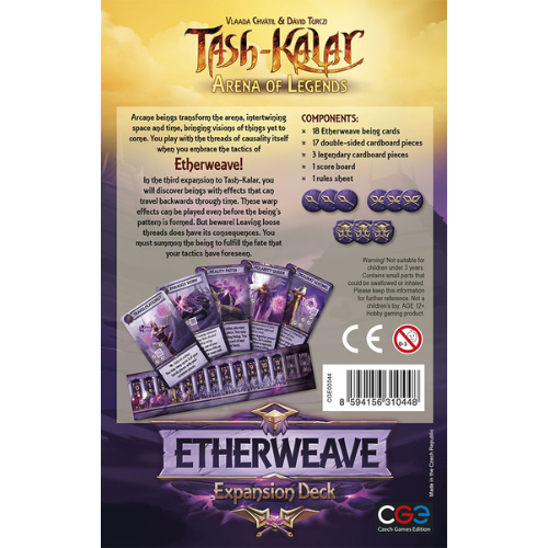 Tash-Kalar Etherweave Expansion Abstract Strategy Board Game