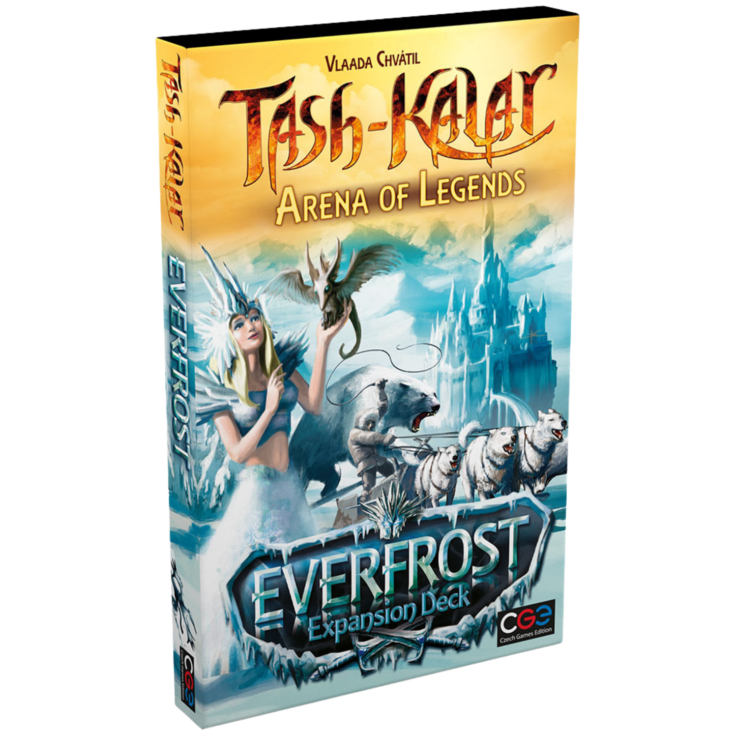 Tash-Kalar Arena of Legends Everfrost Expansion Abstract Strategy Board Game