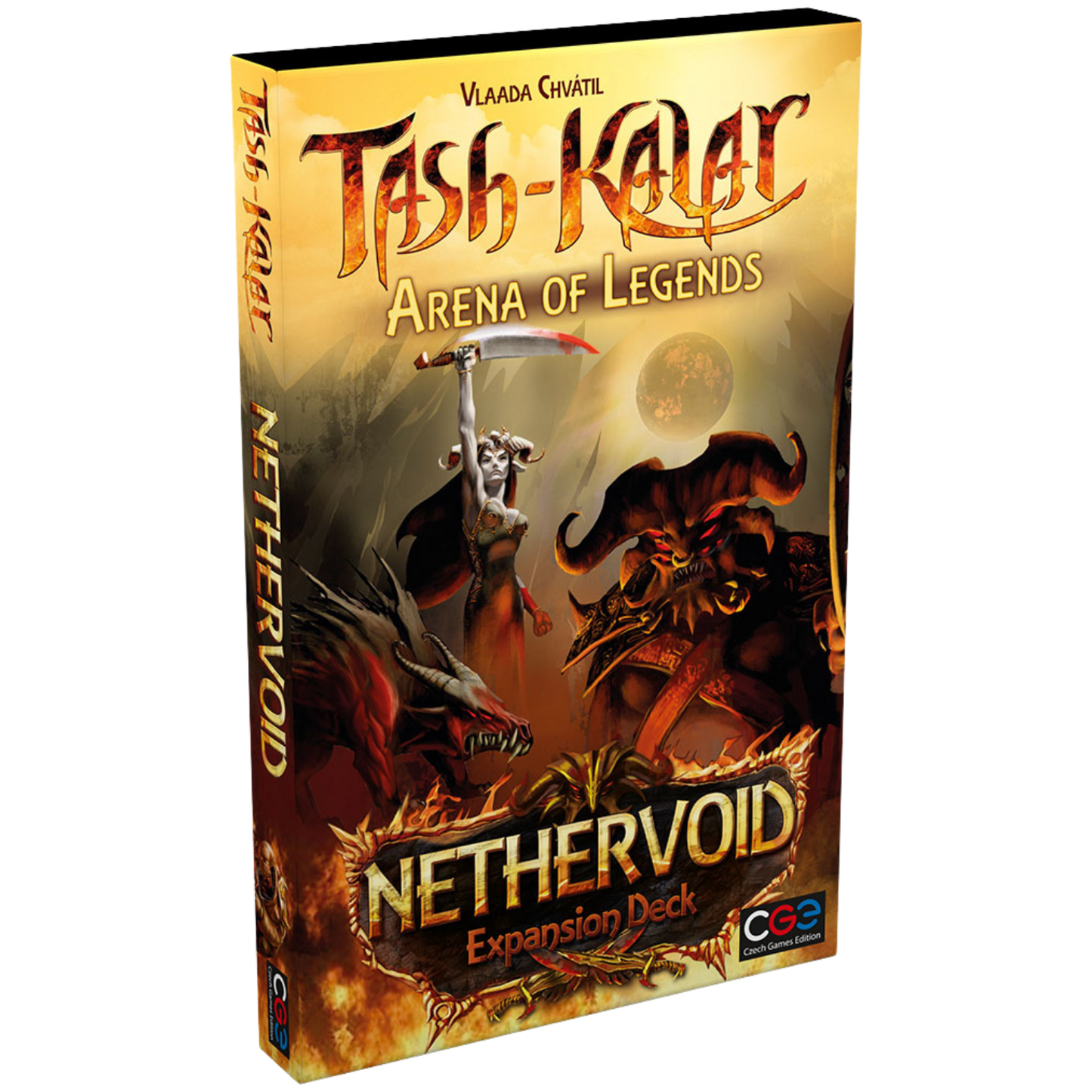 Tash-Kalar Arena of Legends Nethervoid Expansion Abstract Strategy Board Game