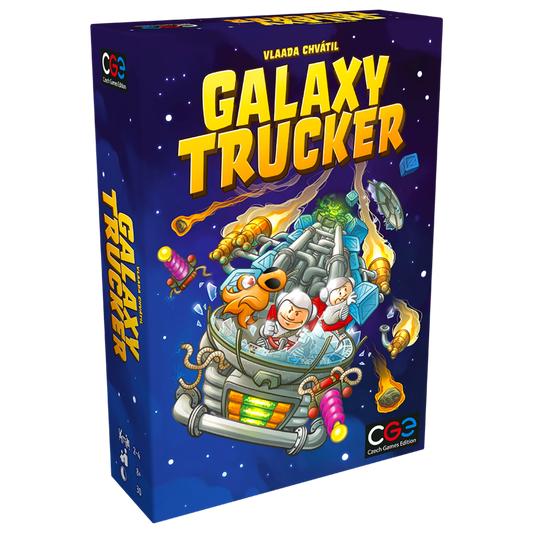 Galaxy Trucker Real-Time Tile Placement Board Game