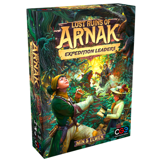 Lost Ruins of Arnak Expedition Leaders Expansion Deck Builder Worker Placement Board Game
