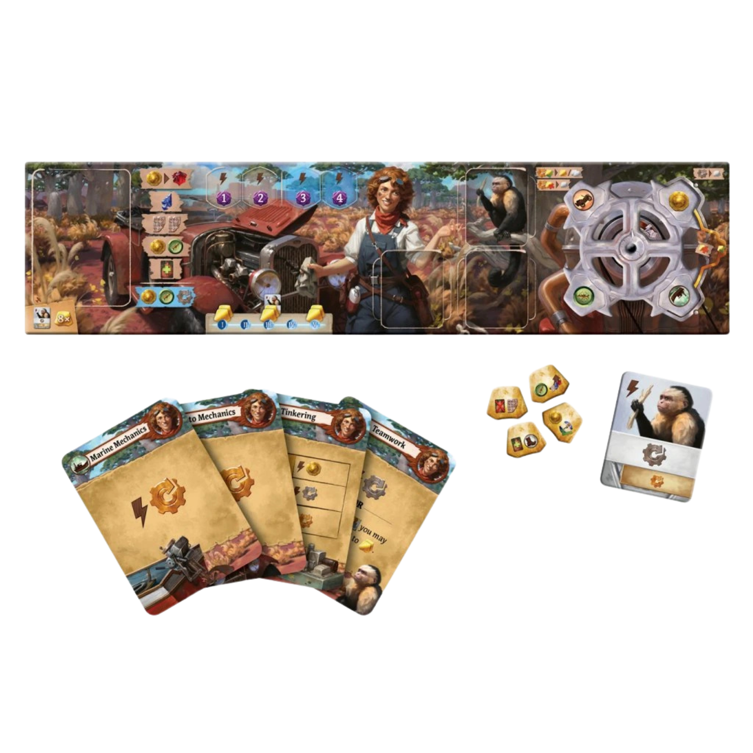 Lost Ruins of Arnak Deck Builder Worker Placement Board Game