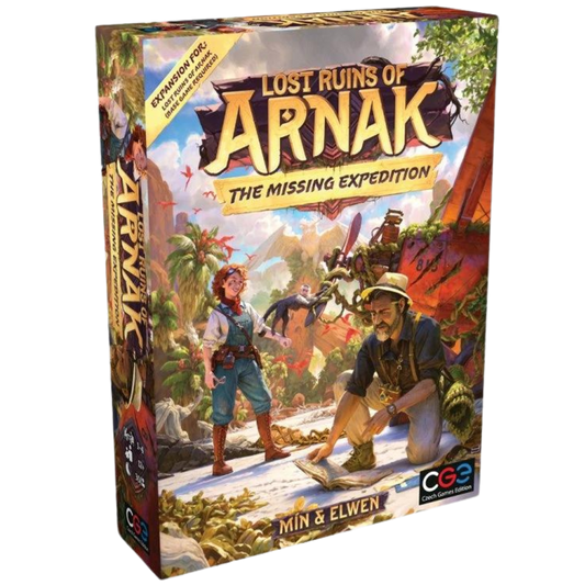Lost Ruins of Arnak The Missing Expedition Expansion Deck Builder Worker Placement Board Game