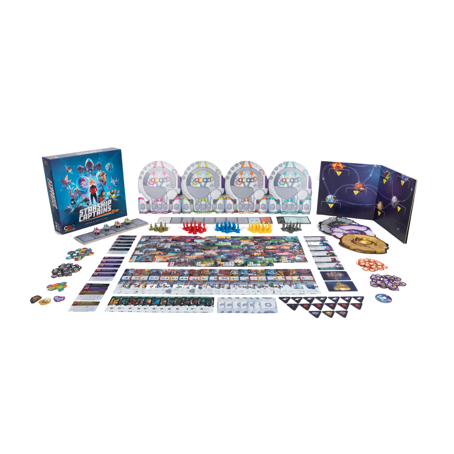Starship Captains Space Exploration Strategy Board Game