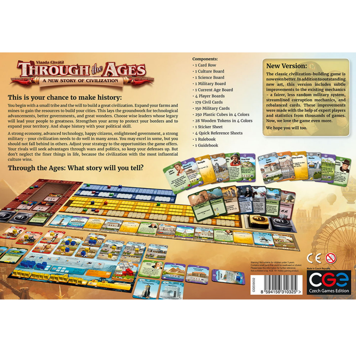 Through the Ages Strategy Board Game