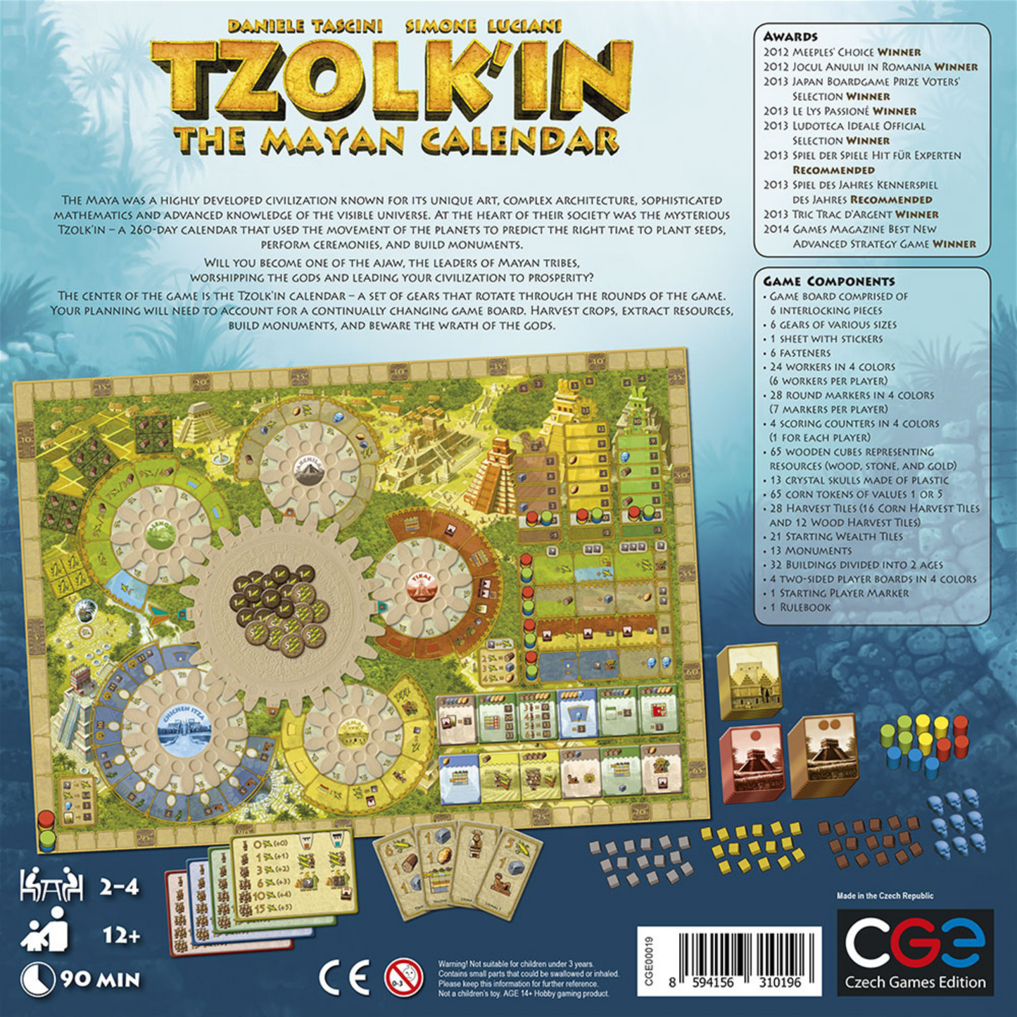 Tzolkin the Mayan Calendar Strategy Board Game