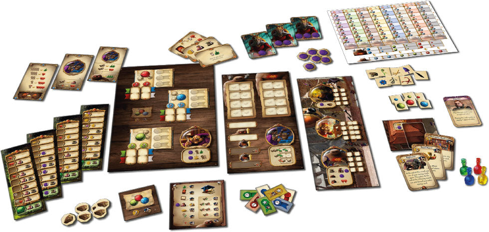 Alchemists Kings Golem Deduction Strategy Board Game