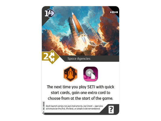 SETI - Space Agencies promo card (Pre-Order)